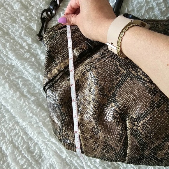 Coach Madison Sophia Snakeskin Hobo Shoulder Bag Limited Edition - Picture 8 of 11